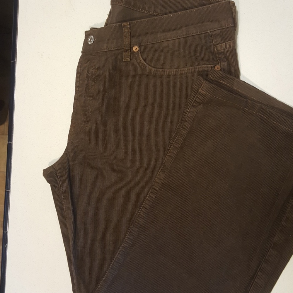 Men's 7 38x29 Corduroy Jeans Brown